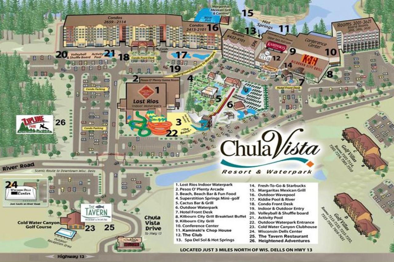 Chula Vista Condo Unit #2145 Wisconsin Dells Esterno foto